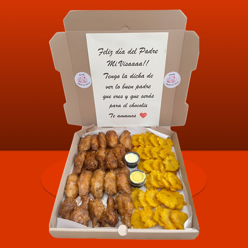 Box alitas broaster 2030